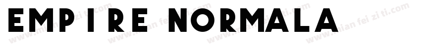 Empire NormalA字体转换